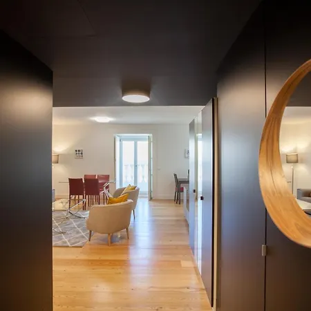 公寓 Flh Praca Comercio Artistic Flat With Balcony