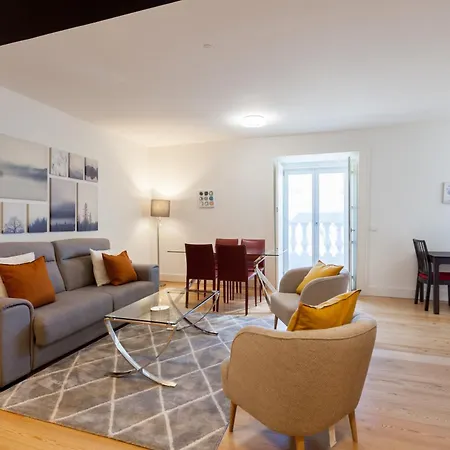 Lejlighed Flh Praca Comercio Artistic Flat With Balcony